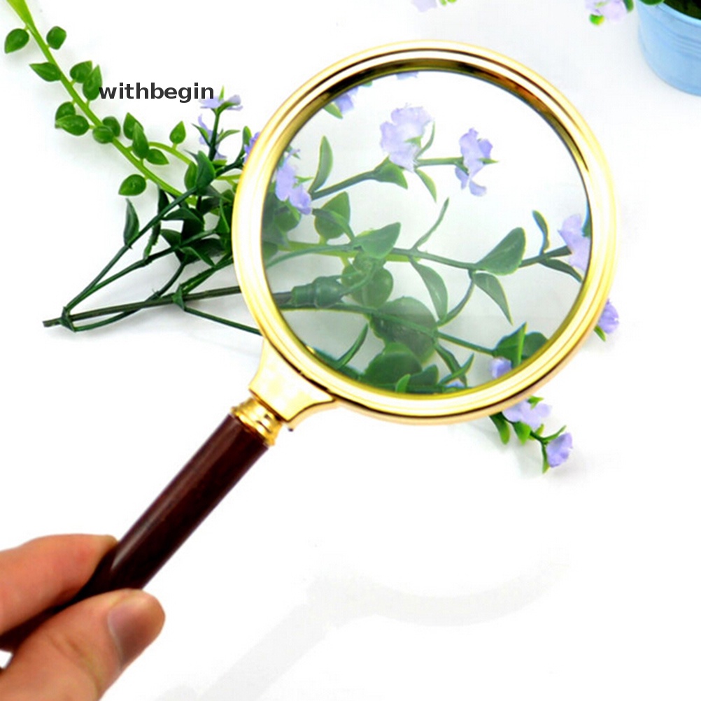 Kính Lúp Cầm Tay 80mm Phóng Đại 10X 10X Dùng Để Đọc Trang Sức