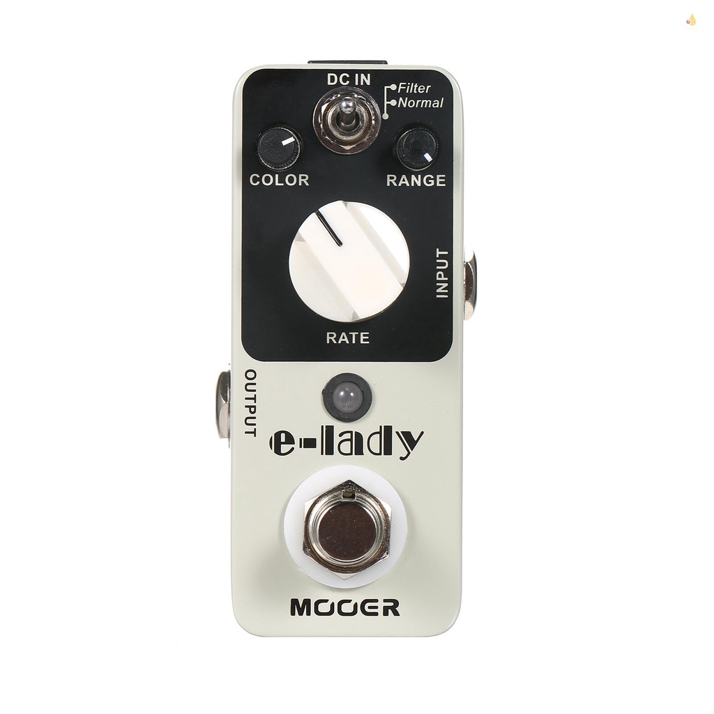 Bàn Đạp Hiệu Ứng Đàn Guitar 2 Chế Độ True Bypass Vỏ Kim Loại mynice M MOOER e-lady Analog Flanger