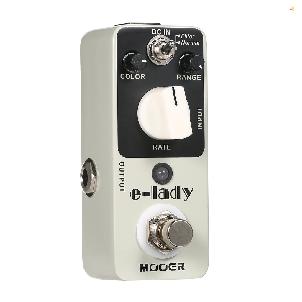 Bàn Đạp Hiệu Ứng Đàn Guitar 2 Chế Độ True Bypass Vỏ Kim Loại mynice M MOOER e-lady Analog Flanger