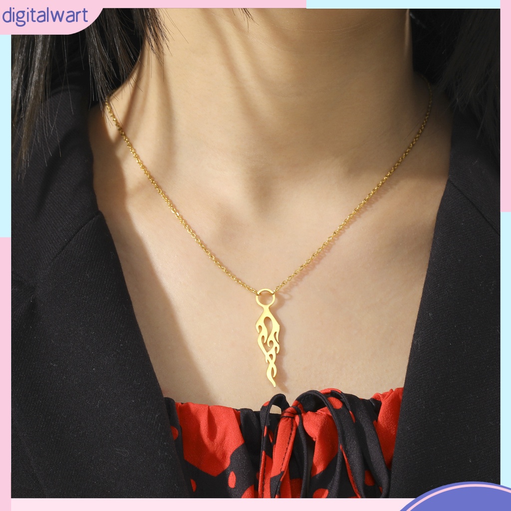 Vòng cổ Mặt Rỗng Màu Sắc Trơn Đơn Giản Cho Nữ