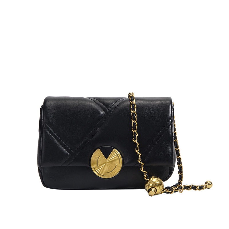 Túi Đeo Vai Phối Dây Xích Hình Thoi Chất Lượng Cao Thời Trang Cho Nữ