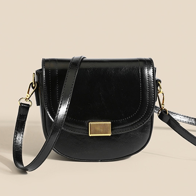 Túi Đeo Chéo Có Khóa Kéo Phong Cách Cổ Điển Thời Trang Cho Nữ