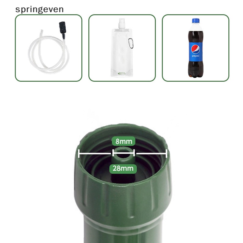 Ống Hút Lọc Nước Mini Bằng Sợi Carbon Tiện Dụng Mang Theo Du Lịch Cắm Trại