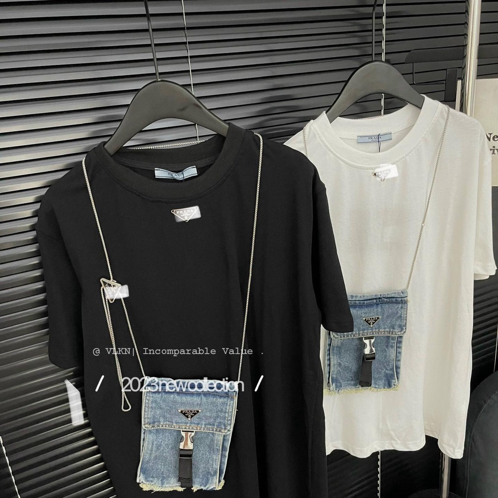 Áo Pra.da kèm túi je.an