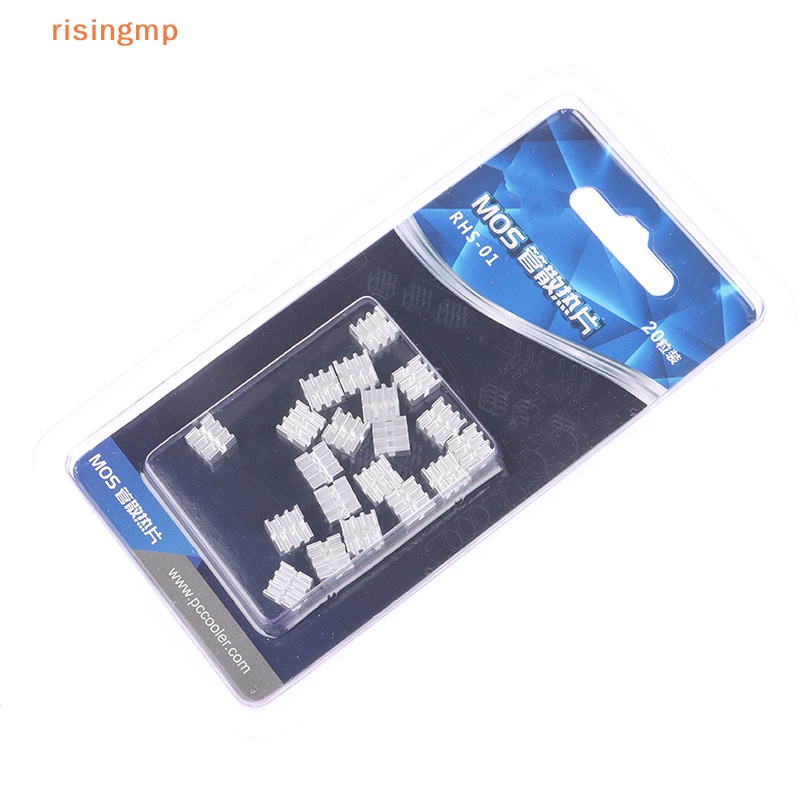 Bộ 20 Chip Tản Nhiệt MOS RHS-01 Bằng Nhôm Chuyên Dụng Cho Chip Tản Nhiệt Chip Bộ Nhớ