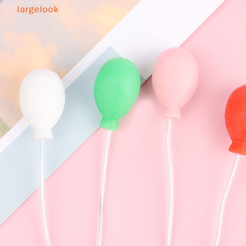 Set 6 Bong Bóng Nhiều Màu Sắc Trang Trí Nhà Búp Bê