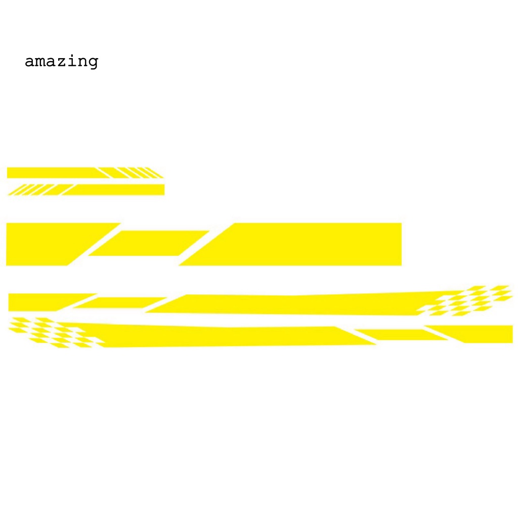 Set 5 Miếng Dán PVC Dài Kẻ Sọc Chống Nước Cho Gương Chiếu Hậu Xe Hơi