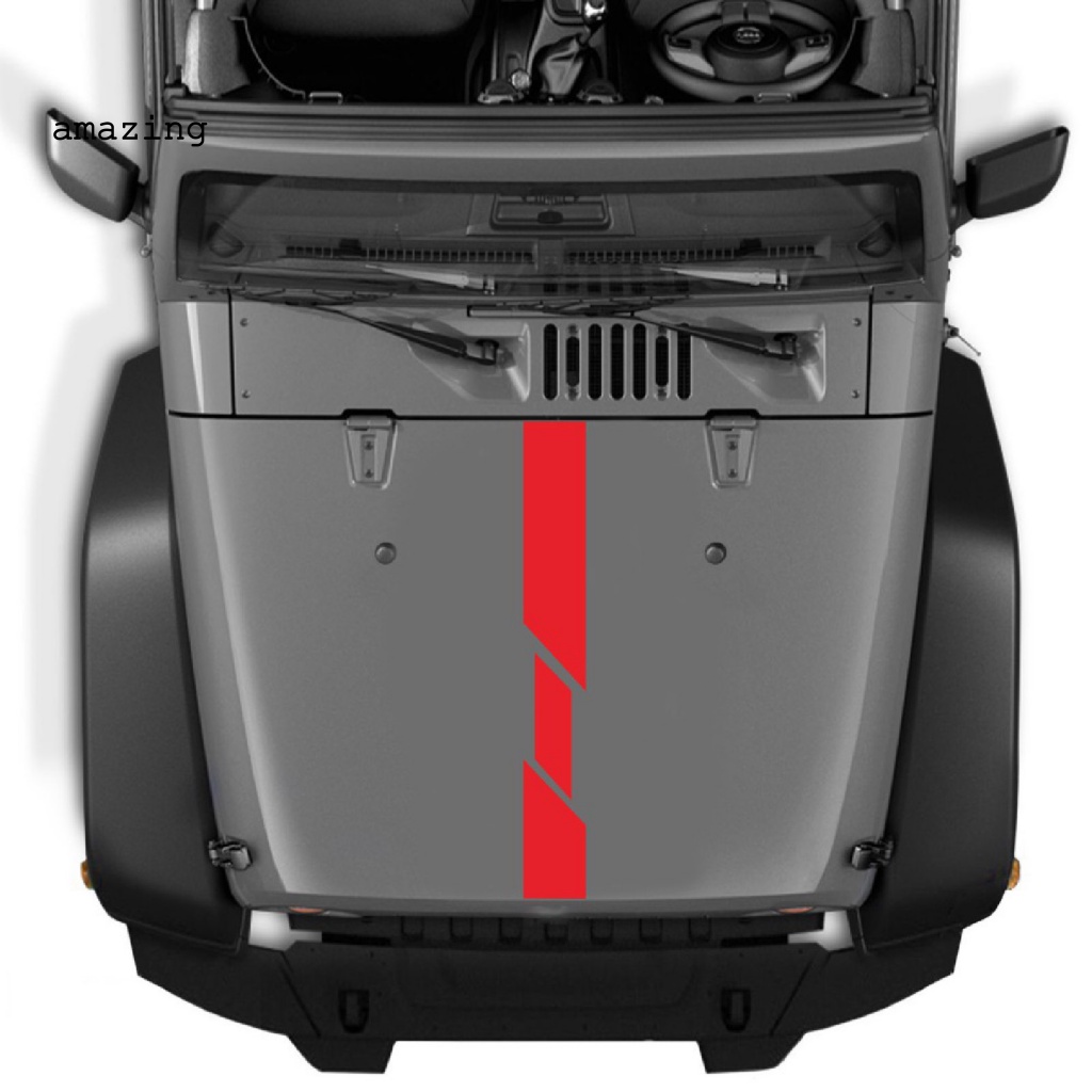 Set 5 Miếng Dán PVC Dài Kẻ Sọc Chống Nước Cho Gương Chiếu Hậu Xe Hơi