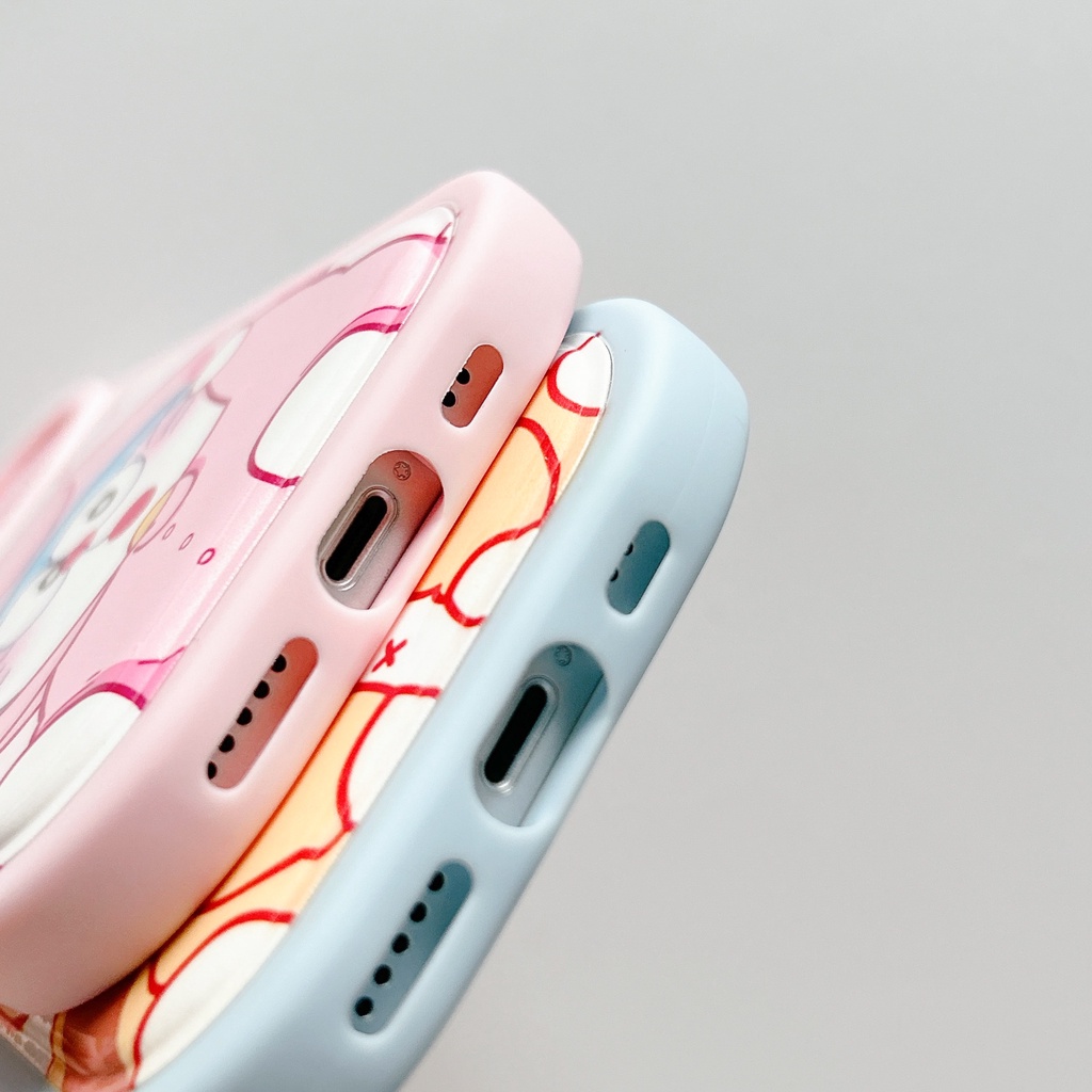 Ốp Điện Thoại Mềm Chống Sốc In Hình Hoạt Hình Dễ Thương Cho iPhone 14 14PRO max 13 12PRO max 13pro max 11