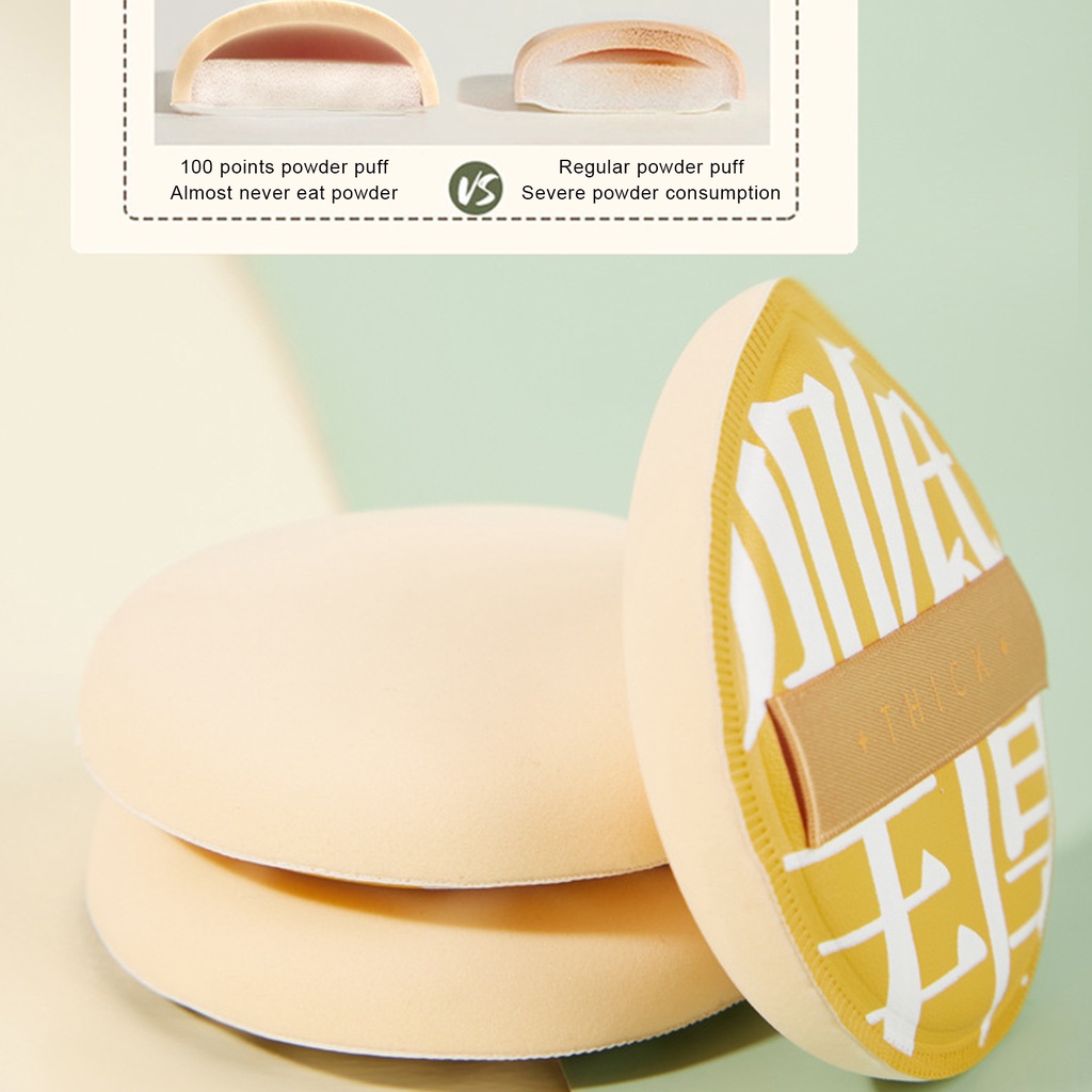 Mút Trang Điểm Mềm Mại Hình Tròn Tiện Dụng