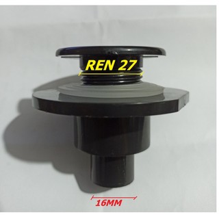 Nấm hút đáy phi 20 có kèm van khóa- Nấm hút đáy dàn hồ tép, hồ cá cảnh - phụ kiện thủy sinh - shopleo