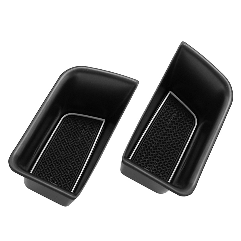 Set 2 Khay Đựng Vật Dụng Bệ Tỳ Tay Gắn Cửa Xe Hơi Porsche Macan 2014-2019