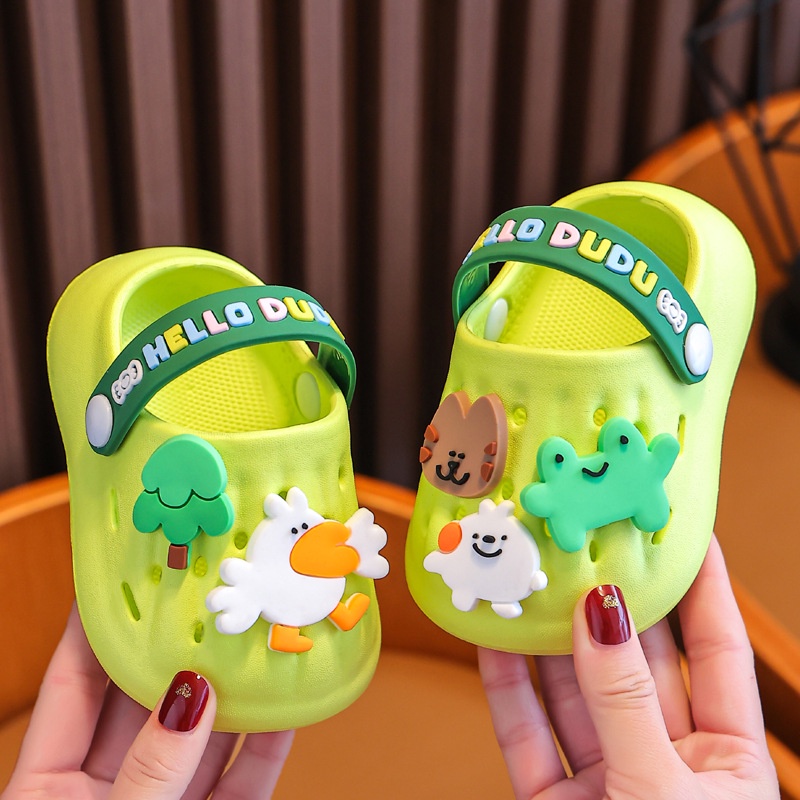 Dép Đi Trong Nhà Đế Mềm Chống Trượt Xinh Xắn Cho Bé 1-3 Tuổi