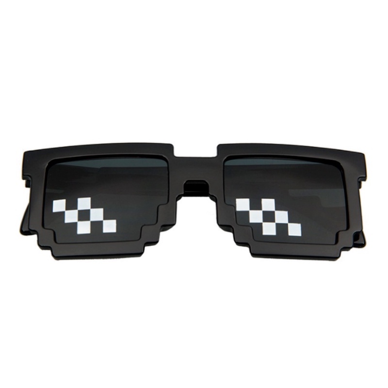 (KIQI-FASHION) COD Bán Sỉ &amp; Pixelated Kính Mosaic Cho Bữa Tiệc Mob Life Dành Cho Nam Và Nữ