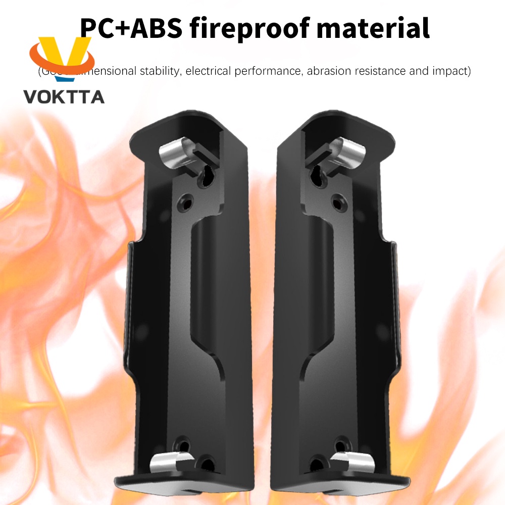 VOKTTA Vỏ Pin Sạc Dự Phòng Tự Làm Cho 21700 1p / 2p / 3p / 4p 21700 Pin H2K8