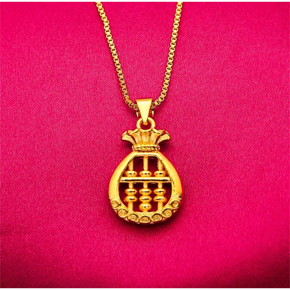Dây Chuyền Mạ Vàng 24K Mặt Hình Phật Thời Trang Dành Cho Nữ