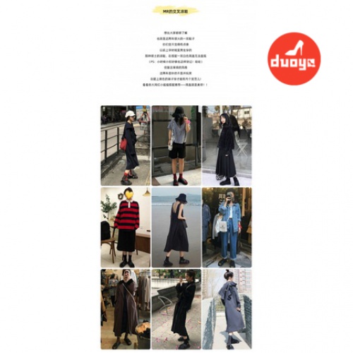 Duoya Factory Thẳng Hàng ~ [Hàng Có Sẵn] Giày Sandal Da Thật Mềm Dây Chéo Đế Dày Có Khóa Cài Thời Thượng Cho Nữ Miễn Phí Vận Chuyển