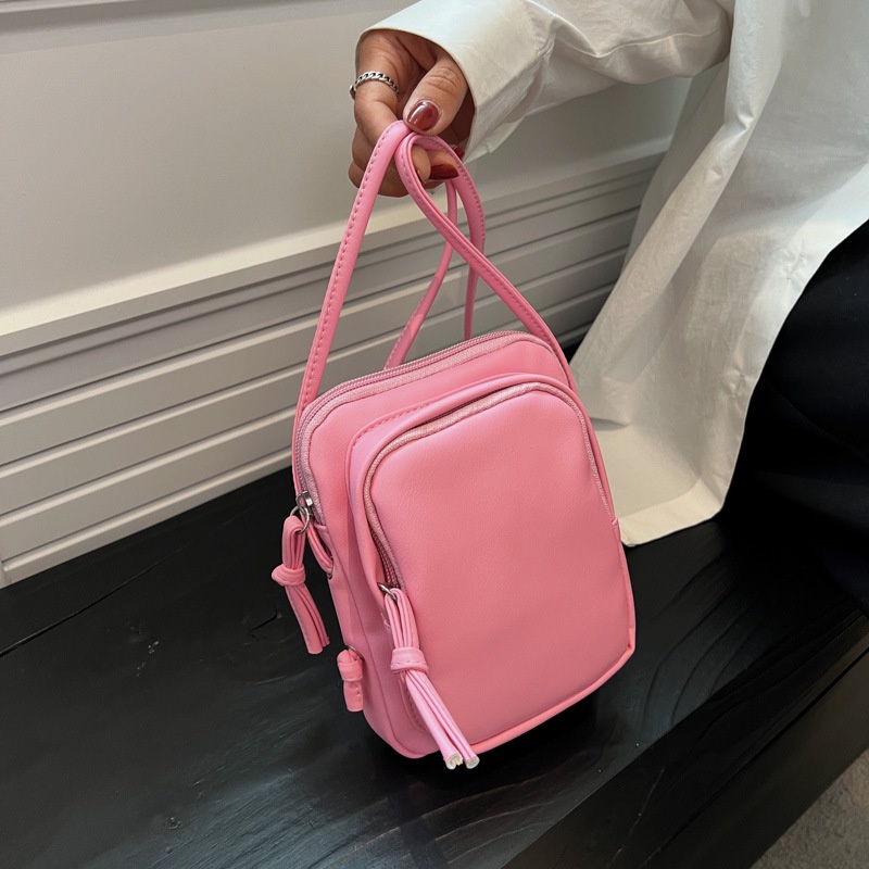 Túi Đeo Vai Bằng Da Mềm Đựng Điện Thoại Tiện Dụng