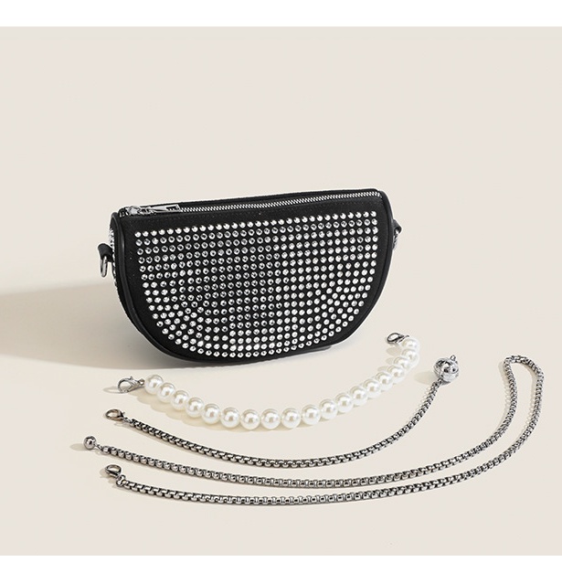 Túi Đựng Điện Thoại / Mỹ Phẩm Đính Đá Cao Cấp Thời Trang