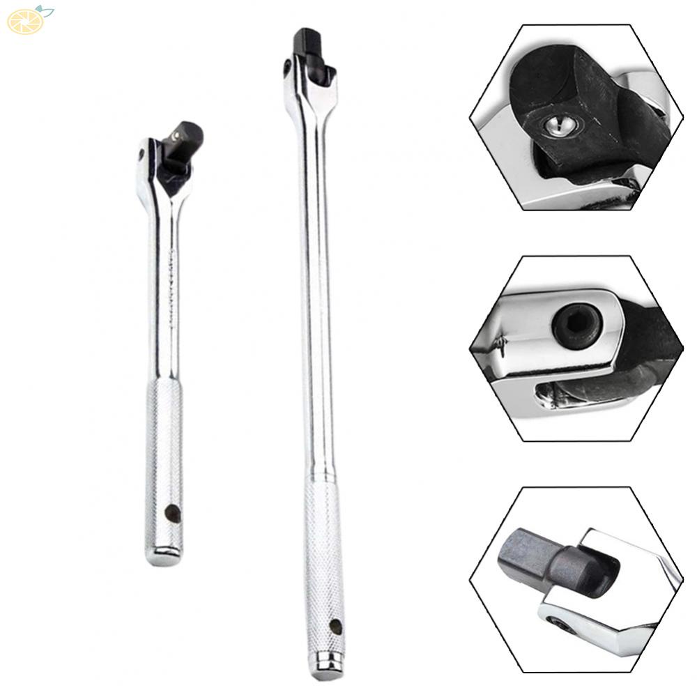 【VARSTR】Socket Wrench 1/2 10inch Chromium Easy To Operate. F Rod Long Force Bar