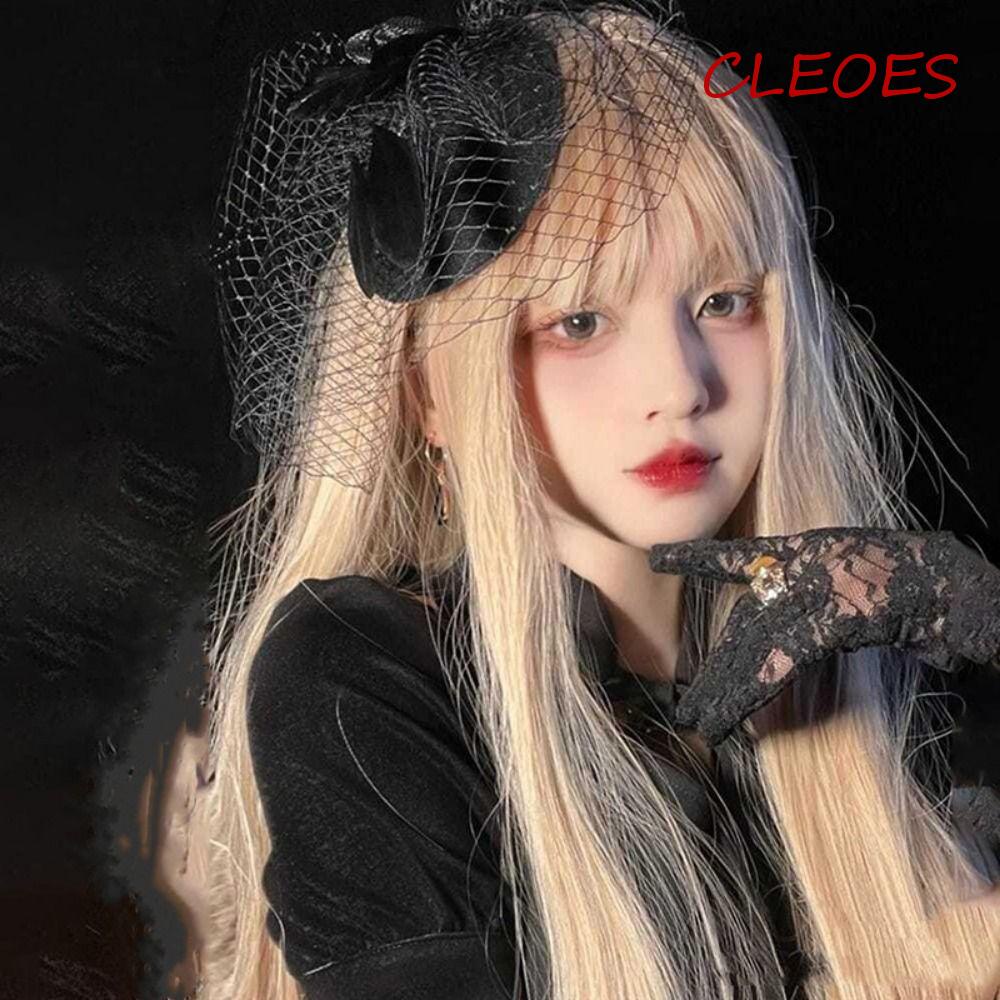 Tóc Giả Dài Thẳng Màu Đỏ Dùng Hóa Trang Nhân Vật CLEOES