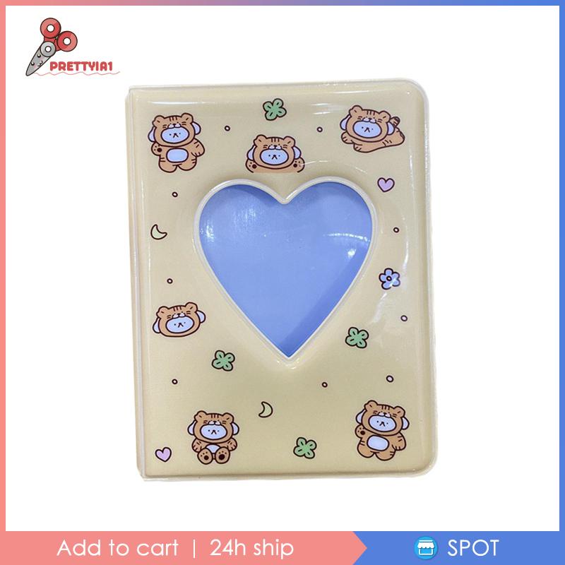 [Prettyia1] Giá Đỡ Album Ảnh 3 inch Hình Trái Tim Tình Yêu