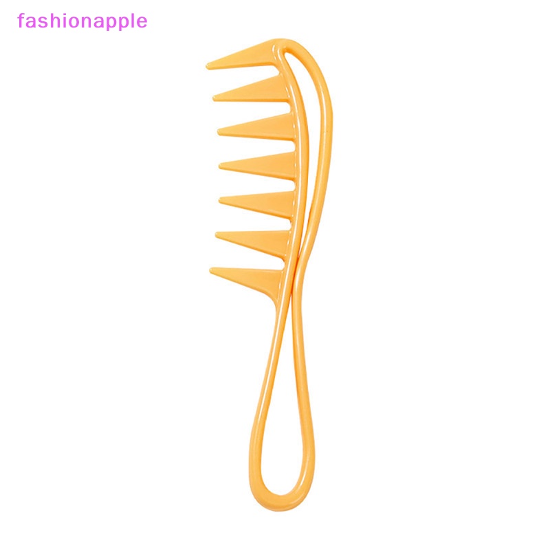 Lược Nhựa Chải Tóc Xoăn Răng Thưa Chuyên Dụng Cho Salon