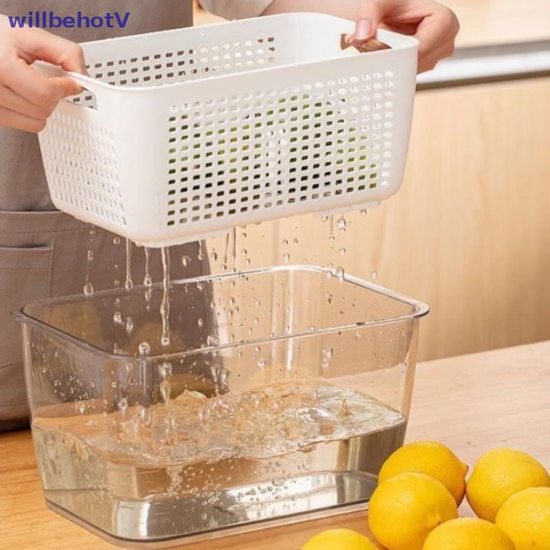 Hộp Đựng Trái Cây Có Nắp Đậy Để Tủ Lạnh Tiện Dụng