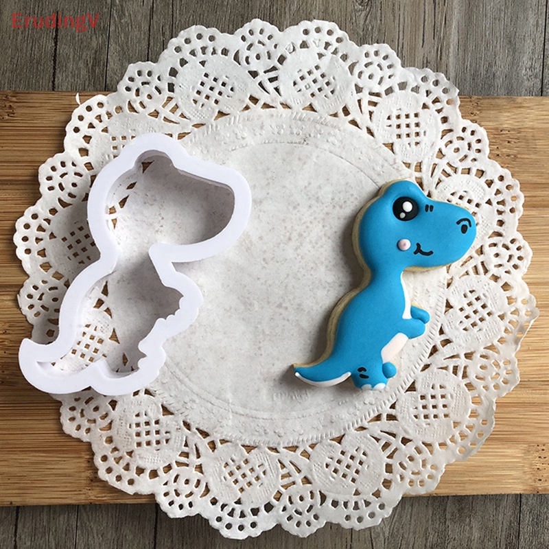 Bộ 8 Khuôn Cắt Bánh Quy Hình Khủng Long Dùng Trang Trí