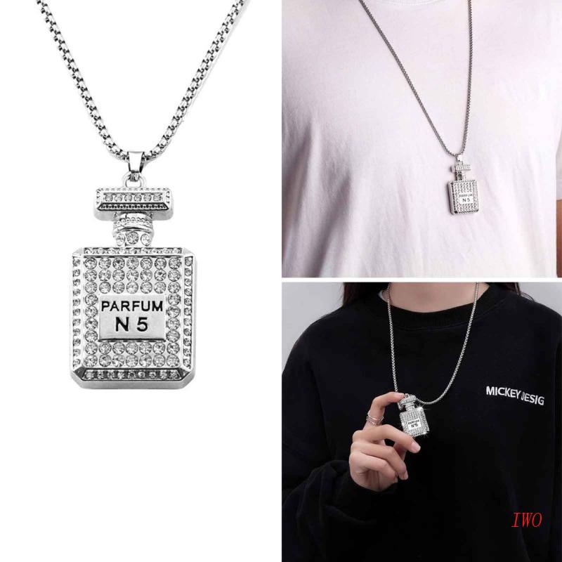 Vòng cổ Mặt Hình Chai Nước Thời Trang Hip hop Đơn Giản