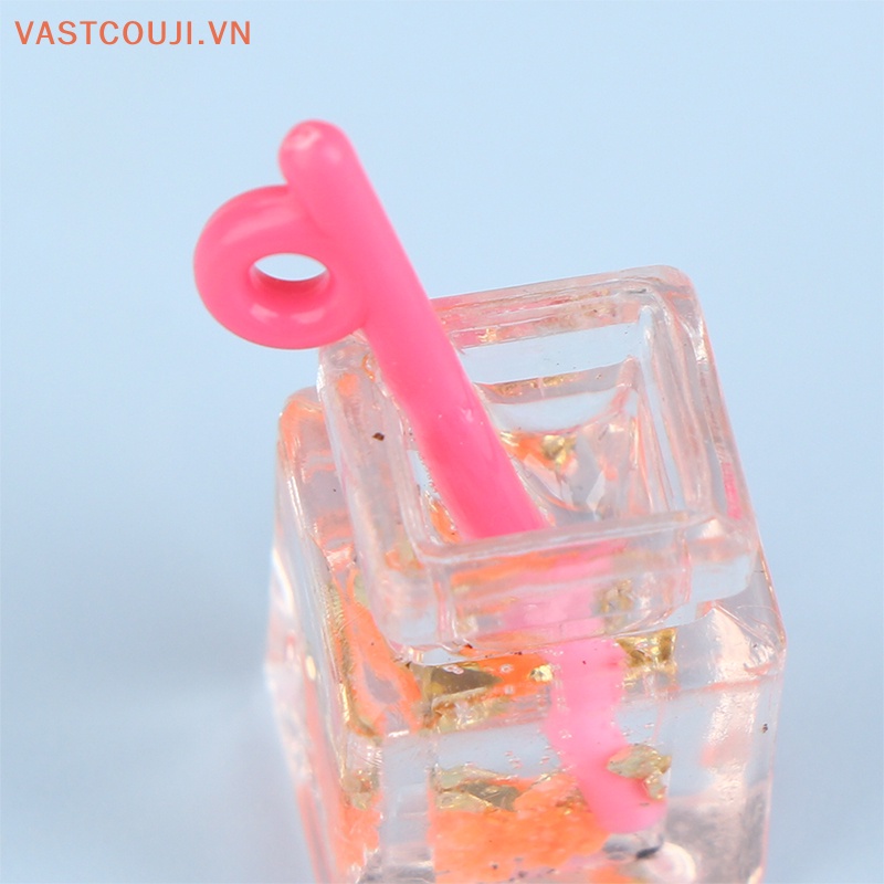 2 / 10 Ống Hút Mini Bằng Nhựa Phát Quang Dùng Làm Trang Sức DIY