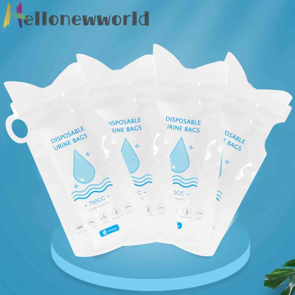 Túi Đi Tiểu Mini 700ml Di Động Dùng Một Lần Đa Ứng Dụng Cho Hoạt