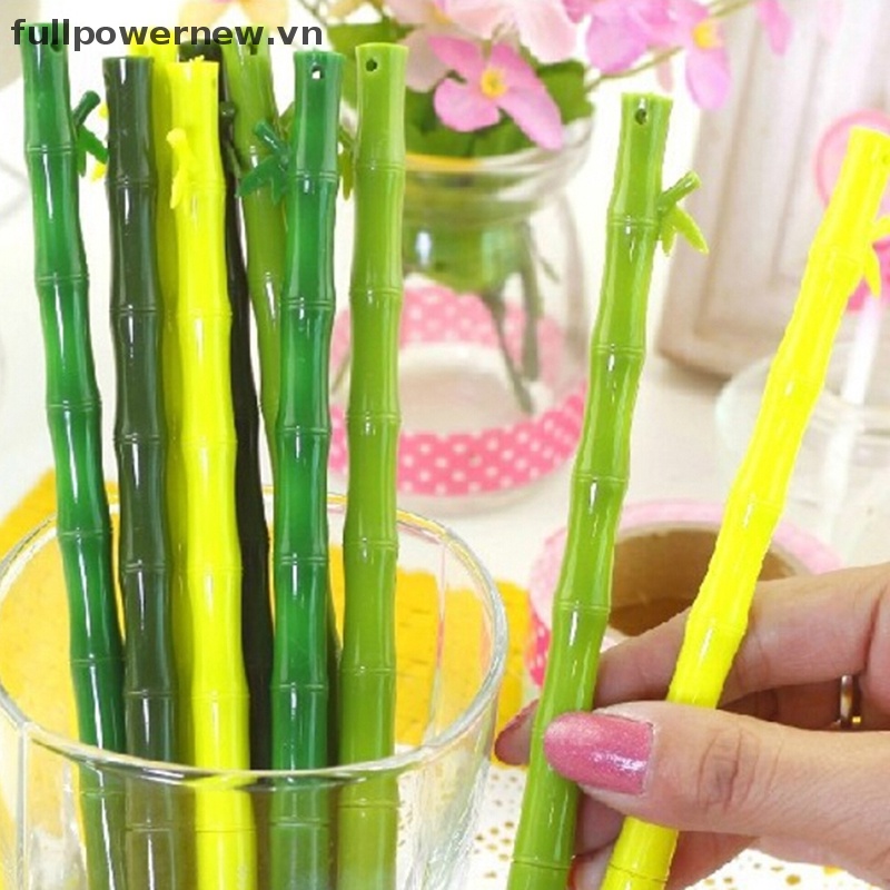 Set 2 Bút Bi Bằng Tre Kiểu Dáng Dễ Thương