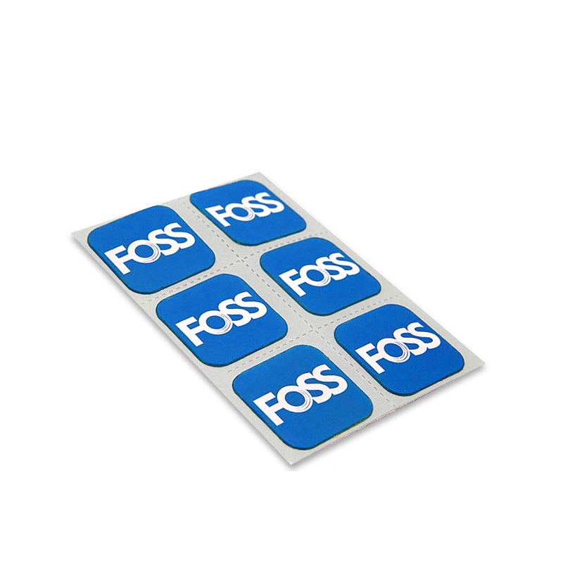 Foss 6Pcs-Set Miếng vá lốp xe đạp Khô nhanh Dụng cụ sửa chữa ống xe đạp bên trong Công cụ sửa chữa xe đạp đường bộ MTB