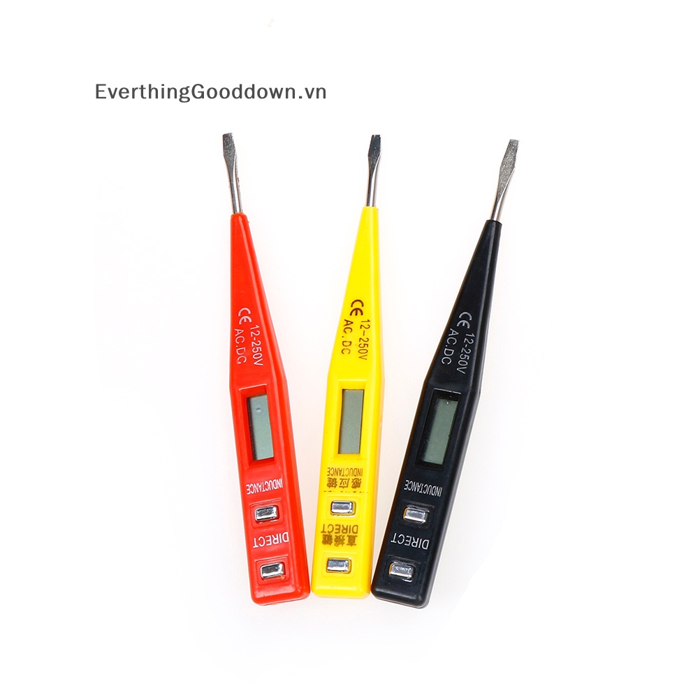 Bút Thử Điện Cảm Biến AC / DC Không Tiếp Xúc Màn Hình LCD