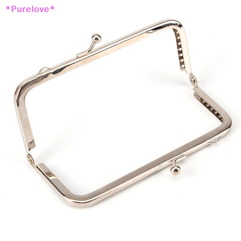 1 Khung Khóa Túi Xách Bằng Hợp Kim Hình Hoa Phong Cách Retro Mới