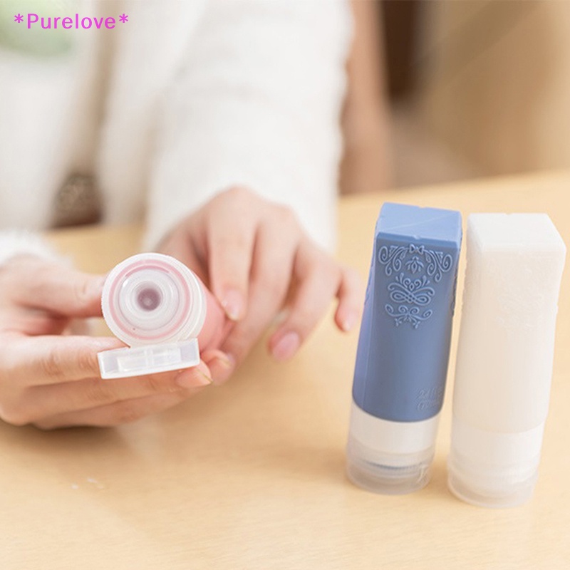 Chai Rỗng 70ML Bằng Silicon Dùng Chiết Mỹ Phẩm Khi Đi Du Lịch Mới