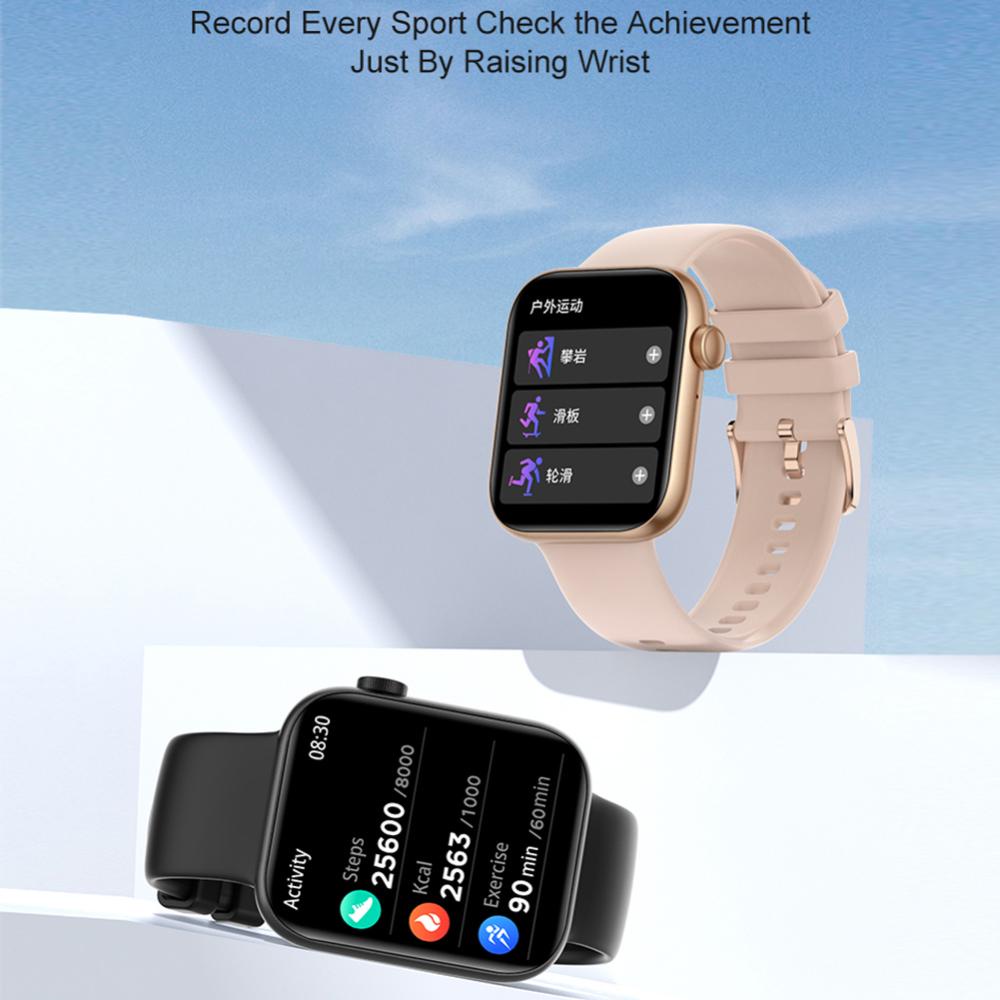 Đồng Hồ Thông Minh CFSTORE P59 Màn Hình Xoay 2.01 Inch Bluetooth Hỗ Trợ Theo Dõi Giấc Ngủ Cho Nam Nữ H7J9