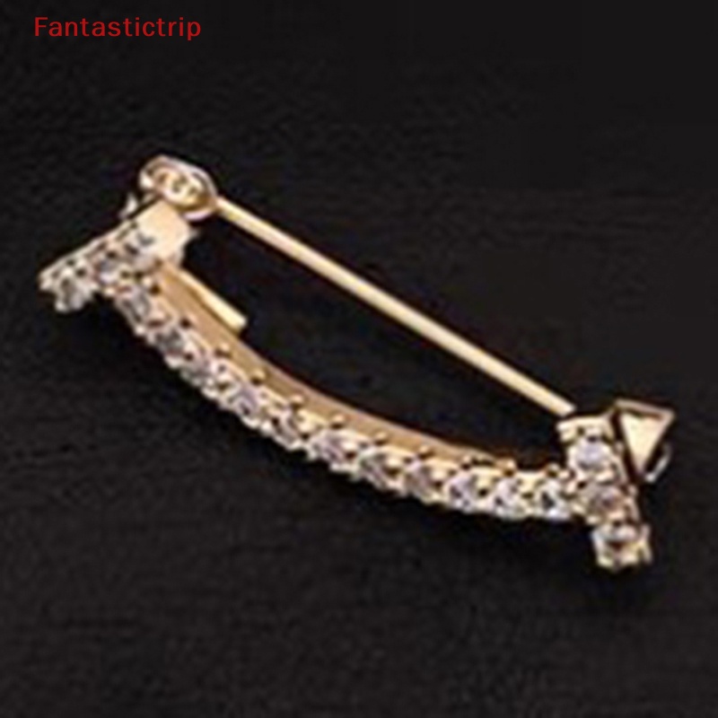 [Fantastictrip] Trâm Cài Áo Khoác Cài Khuy Kim Loại Hình Mặt Cười Nhỏ Đa Năng Cá Tính Mới