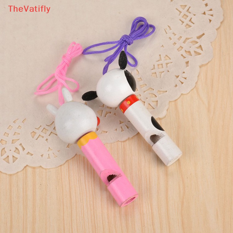[Thevalifly] Set 5 Còi Nhiều Màu Sắc Dễ Thương Trang Trí Tiệc Sinh Nhật Cho Bé
