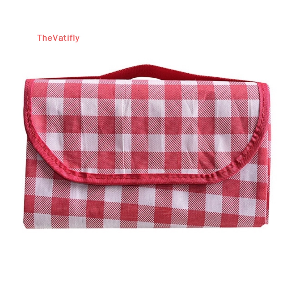 [Thevaly] Thảm Dã Ngoại Bằng Vải Oxford Chống Nước Chống Ẩm Có Thể Gập Lại