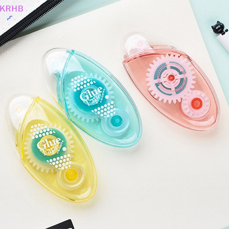 Băng Keo Hai Mặt Họa Tiết Chấm Bi Dùng Trang Trí Album Ảnh Trường Học DIY Mới