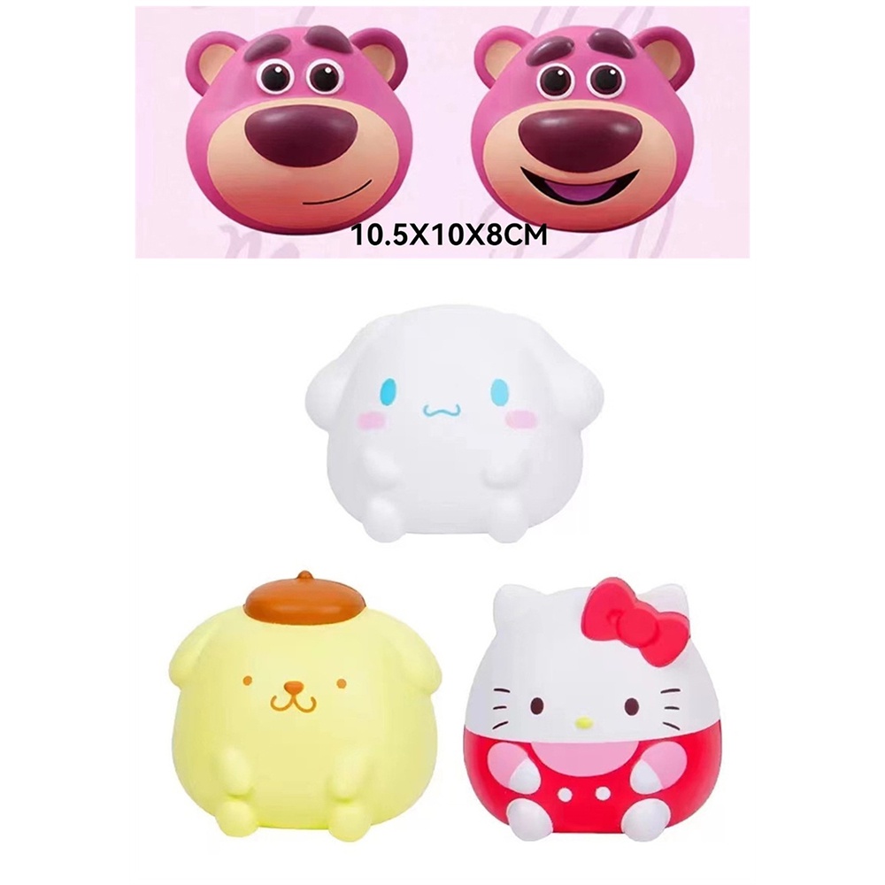 1 Máy Tính Sanrio Kuromi Cinnamoroll Giảm Căng Thẳng Chậm Squishy Kawaii Giải Nén Anime Hoạt Hình Trẻ Em Kẹp Tay Đồ Chơi Quà Tặng Chữa Bệnh