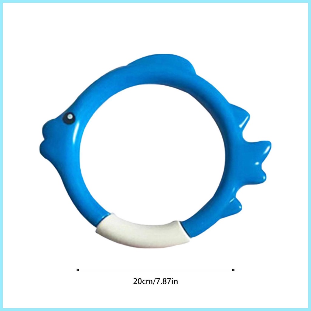 Set 4 Vòng Đồ Chơi Lặn Biển Nhiều Màu Sắc Cho Bé