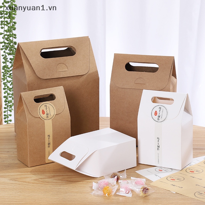 Cuộn Túi Giấy Kraft Đựng Bánh Kẹo Tiện Lợi