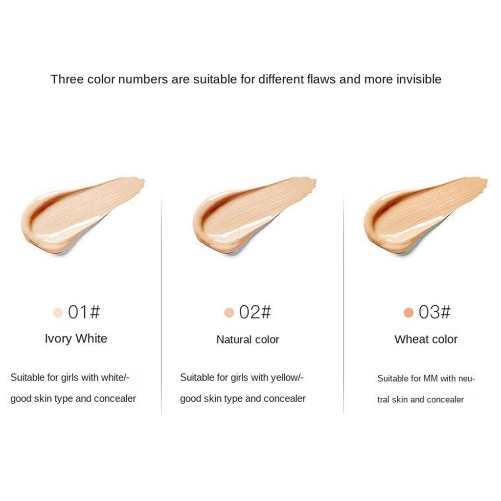 Kem Nền Dạng Lỏng Che Khuyết Điểm Kiểm Soát Dầu Dưỡng Ẩm Không Gây Kích Ứng Da