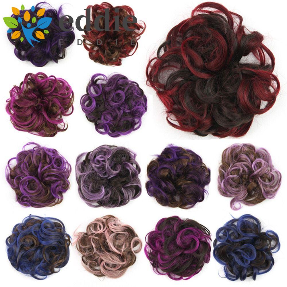 Búi Tóc Giả 26Eddie Màu Đen Nâu Bằng Sợi Tổng Hợp Tự Nhiên Dành Cho Trẻ Em