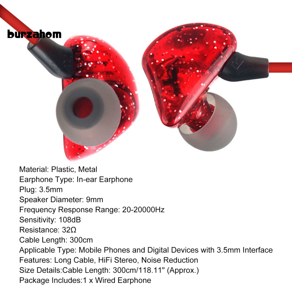 Tai Nghe Nhét Tai Jack 3.5mm Hỗ Trợ Phát Sóng Trực Tiếp