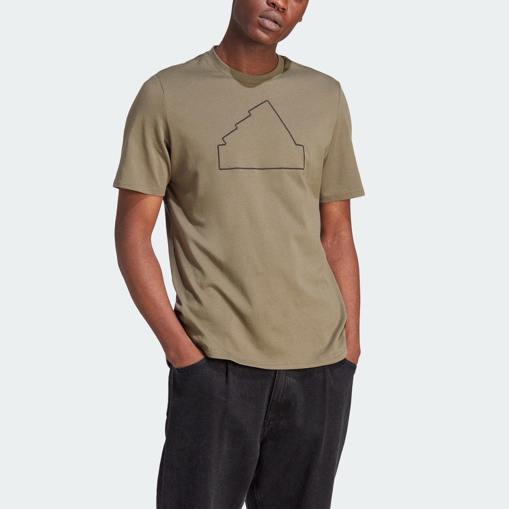adidas Phong cách sống Áo Thun Future Icons Sportswear Nam màu xanh lá II3461