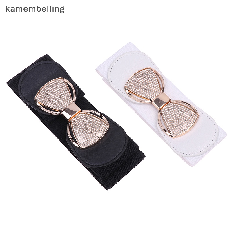 Thắt Lưng Nữ Bản Rộng Co Giãn Đính Đá Thanh Lịch